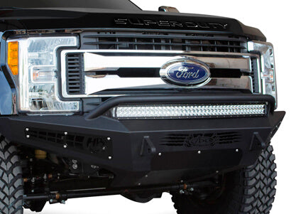 New 2017 Ford Super Duty HoneyBadger Front and Rear Bumpers