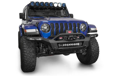 Phantom Winch Front Bumper for the 2018-2024 Jeep JL/JT with warn winch