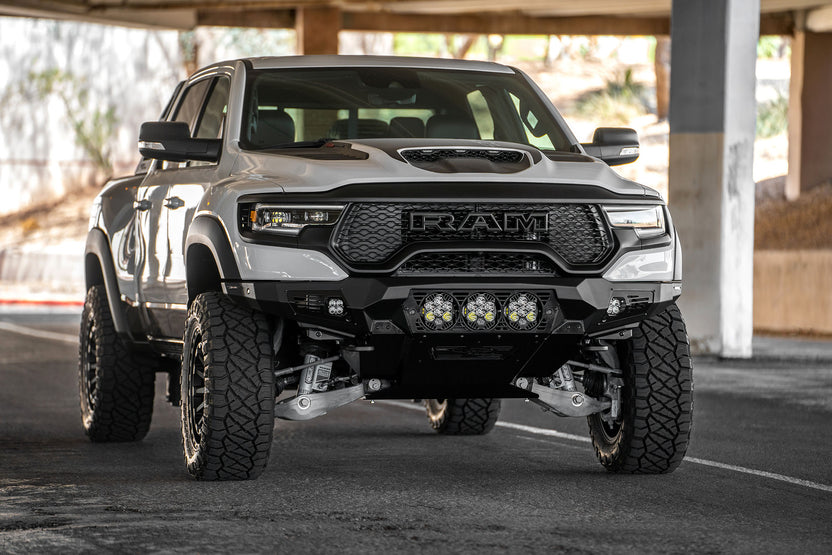 Ram TRX Front Bumper | Bomber Series | Baja Designs | ADD Offroad