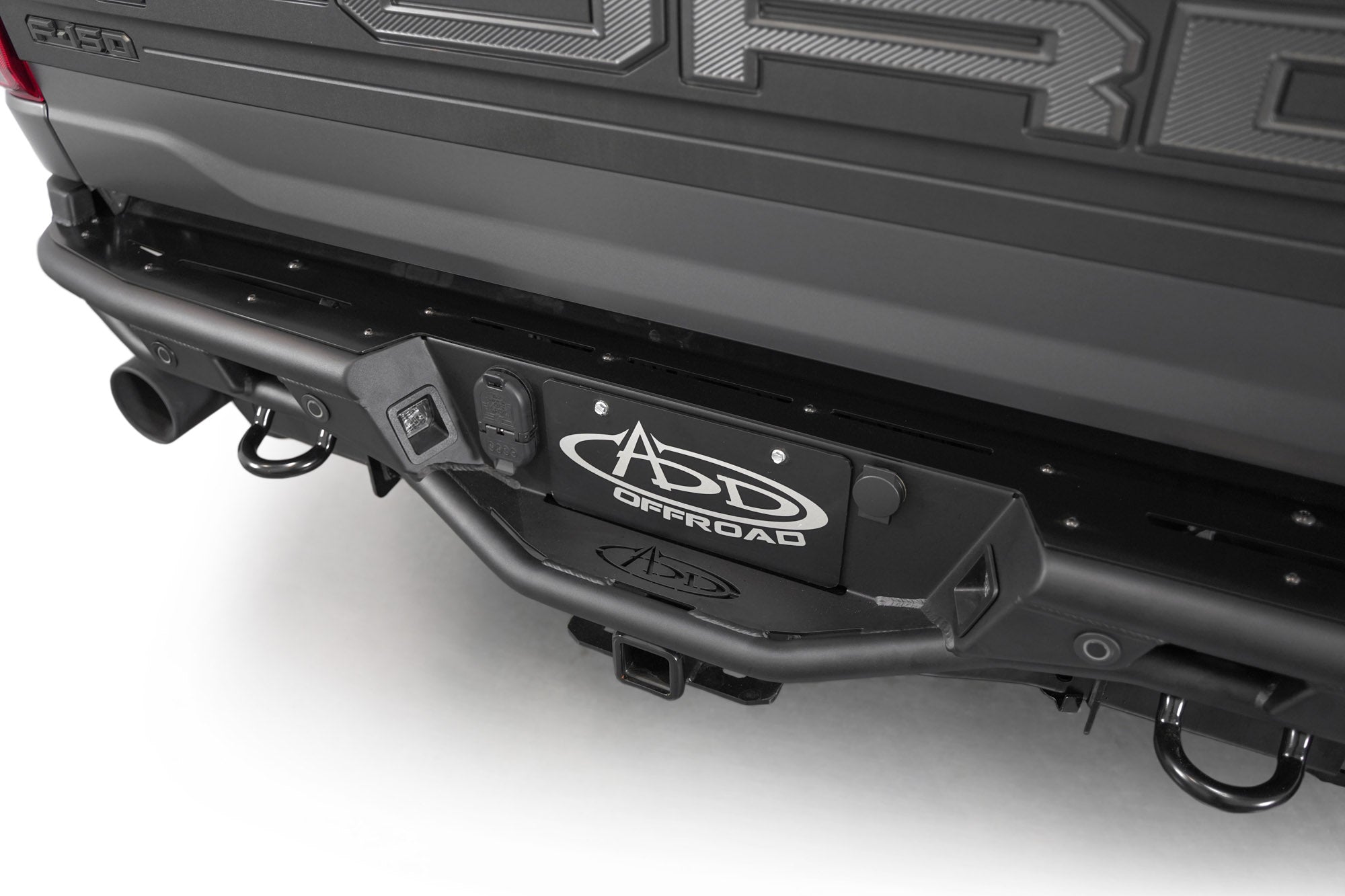 OEM Function retained with the Race Series Dovetail Rear Bumper for the 2021-2024 Ford F-150 Raptor