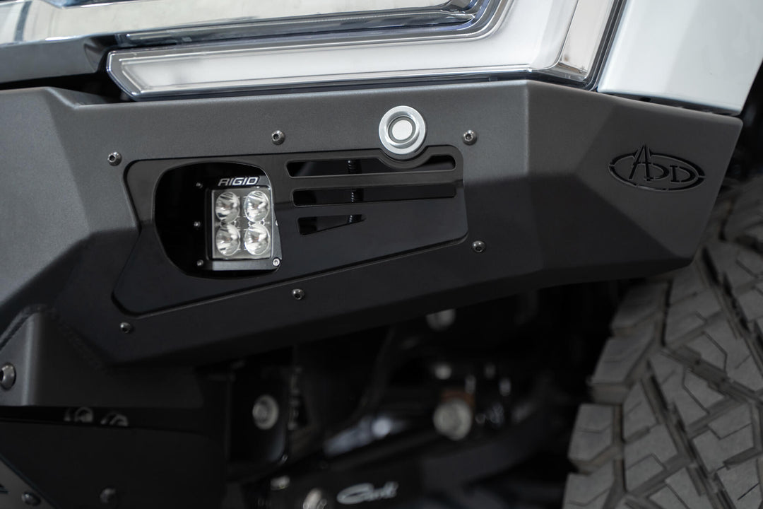 F-250/350 Super Duty Front Bumper | Bomber Series | Rigid Lights