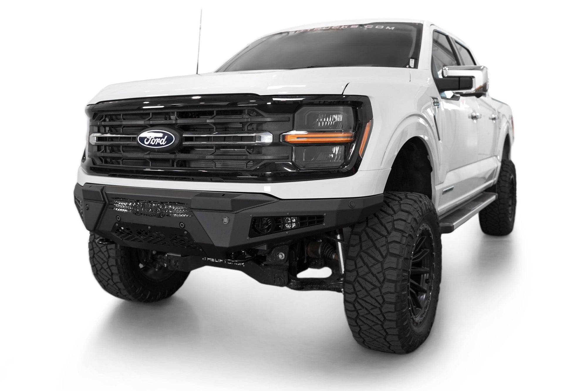 2024 Ford F-150 HoneyBadger Front Bumper corner angle 