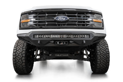 Light Bar and Winch on the 2024 Ford F-150 Stealth Fighter Winch Front Bumper