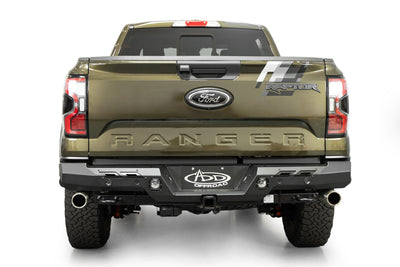 2024+ Ford Ranger Raptor Phantom Rear Bumper, Rear Profile