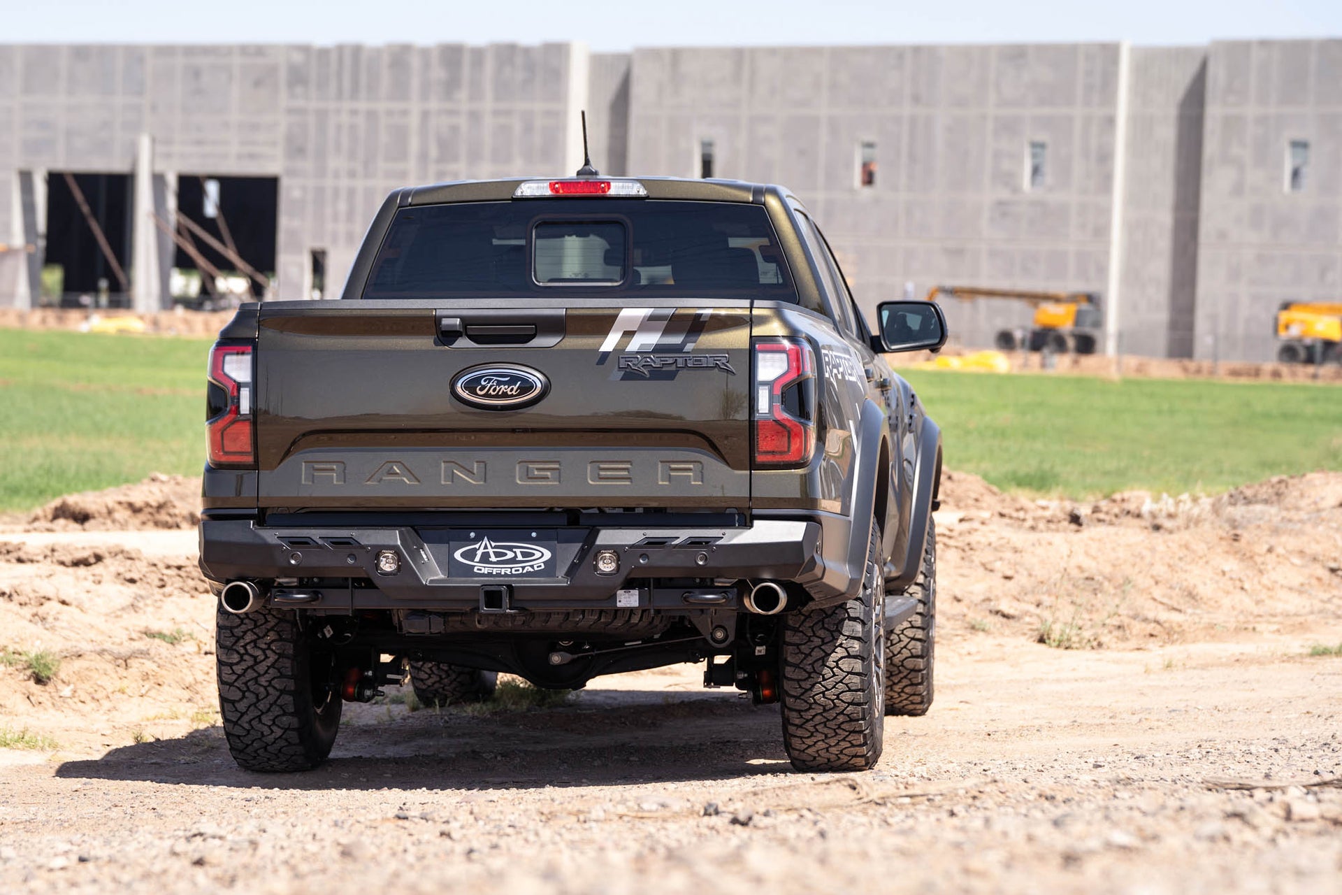 Off Road with the new Ford Ranger Raptor, Phantom Rear Bumper installed