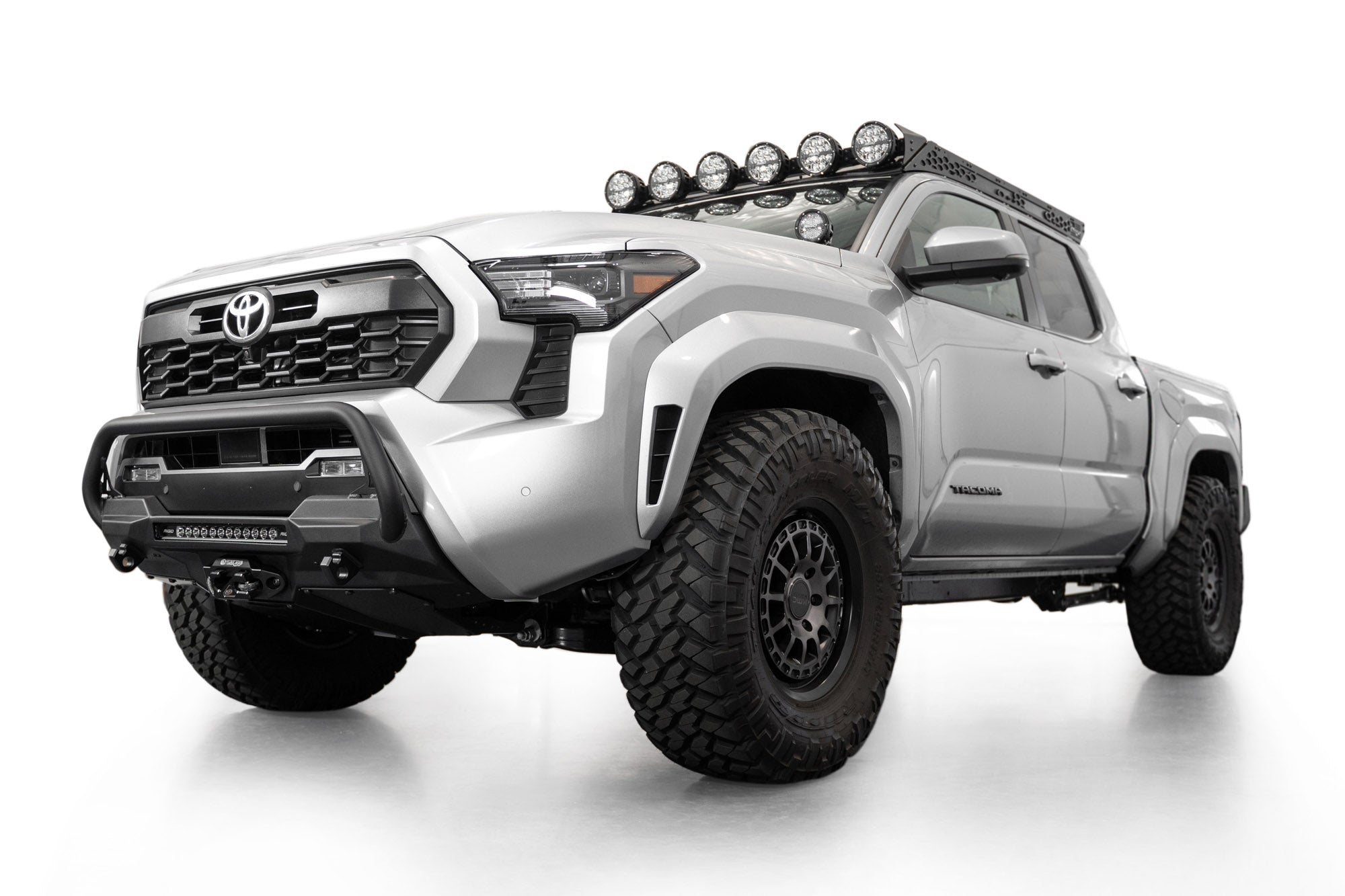 2024+ Toyota Tacoma Stealth Center Mount Winch Front Bumper with Top Hoop