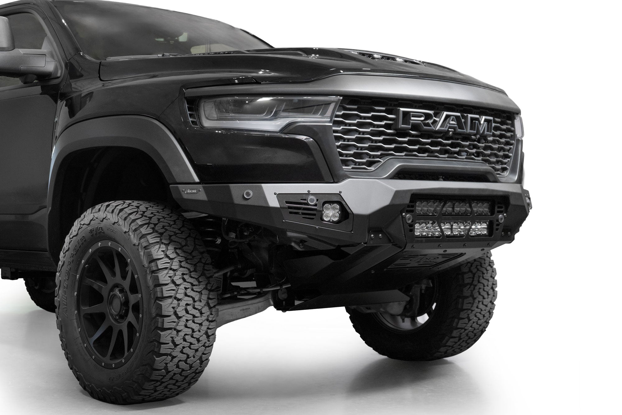 2025 Ram RHO Bomber Front Bumper (20 Inch Lights)