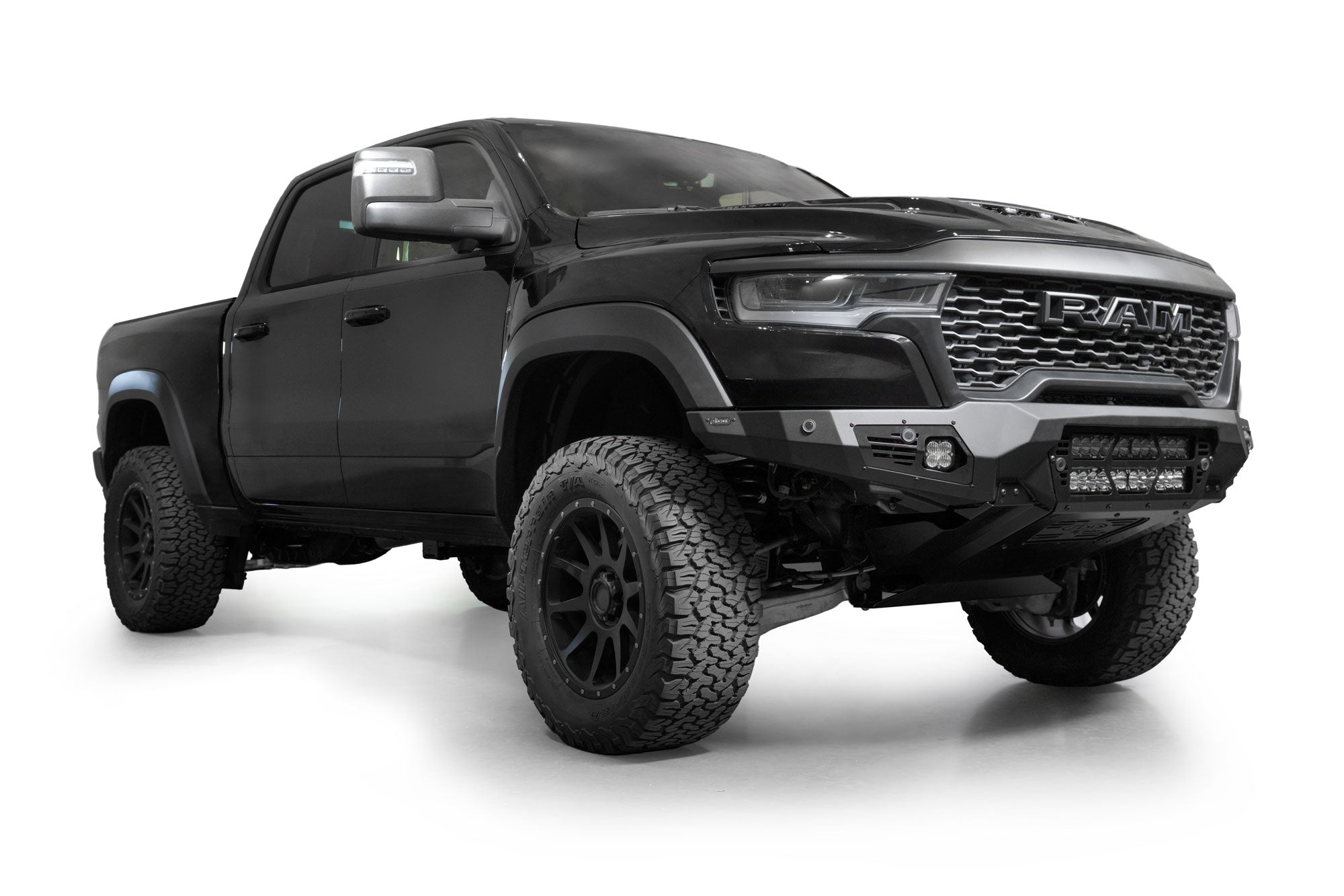 2025 Ram RHO Bomber Front Bumper (20 Inch Lights)