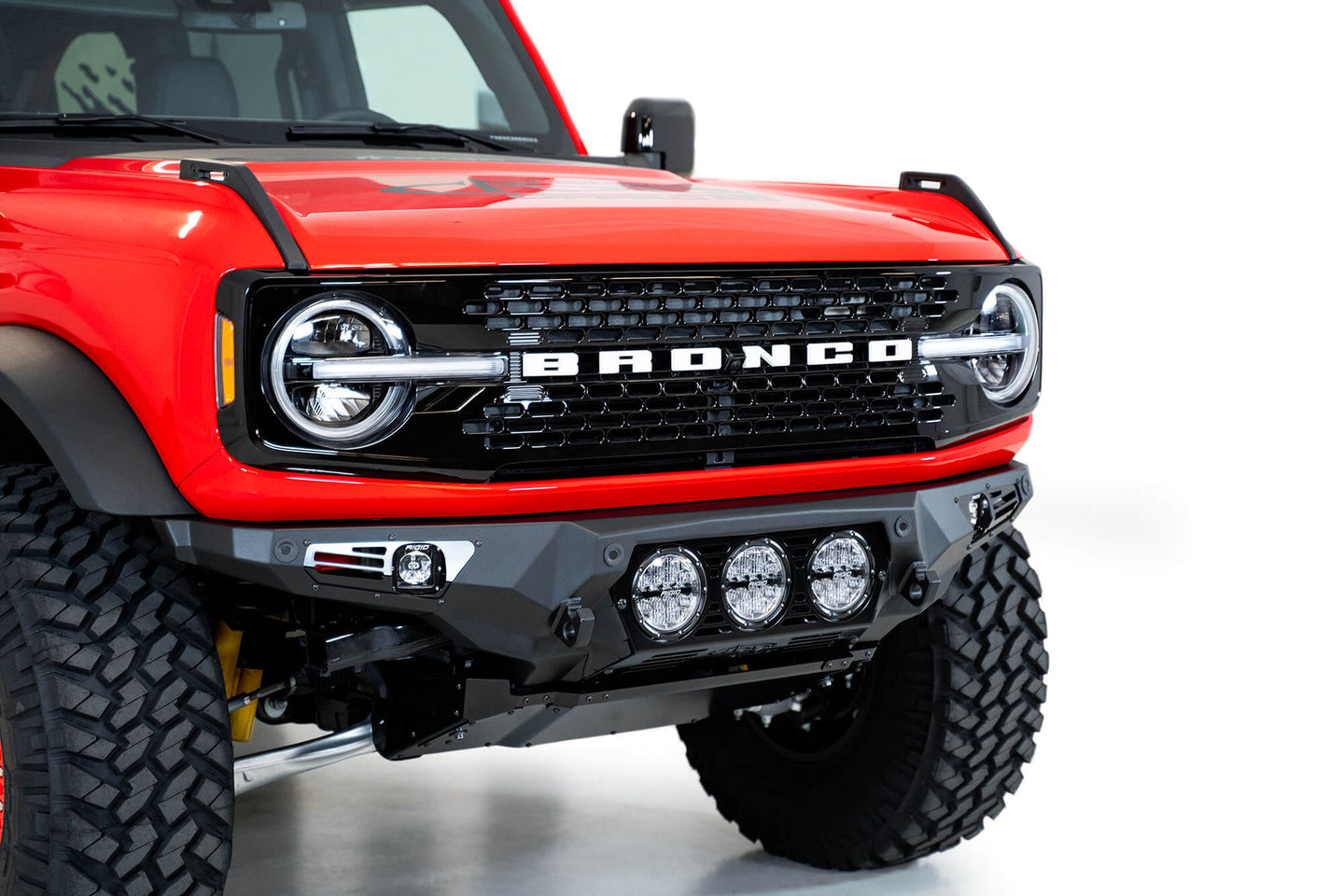 2021-2024 Bomber Bronco Front Bumper with Rigid Light Mounts