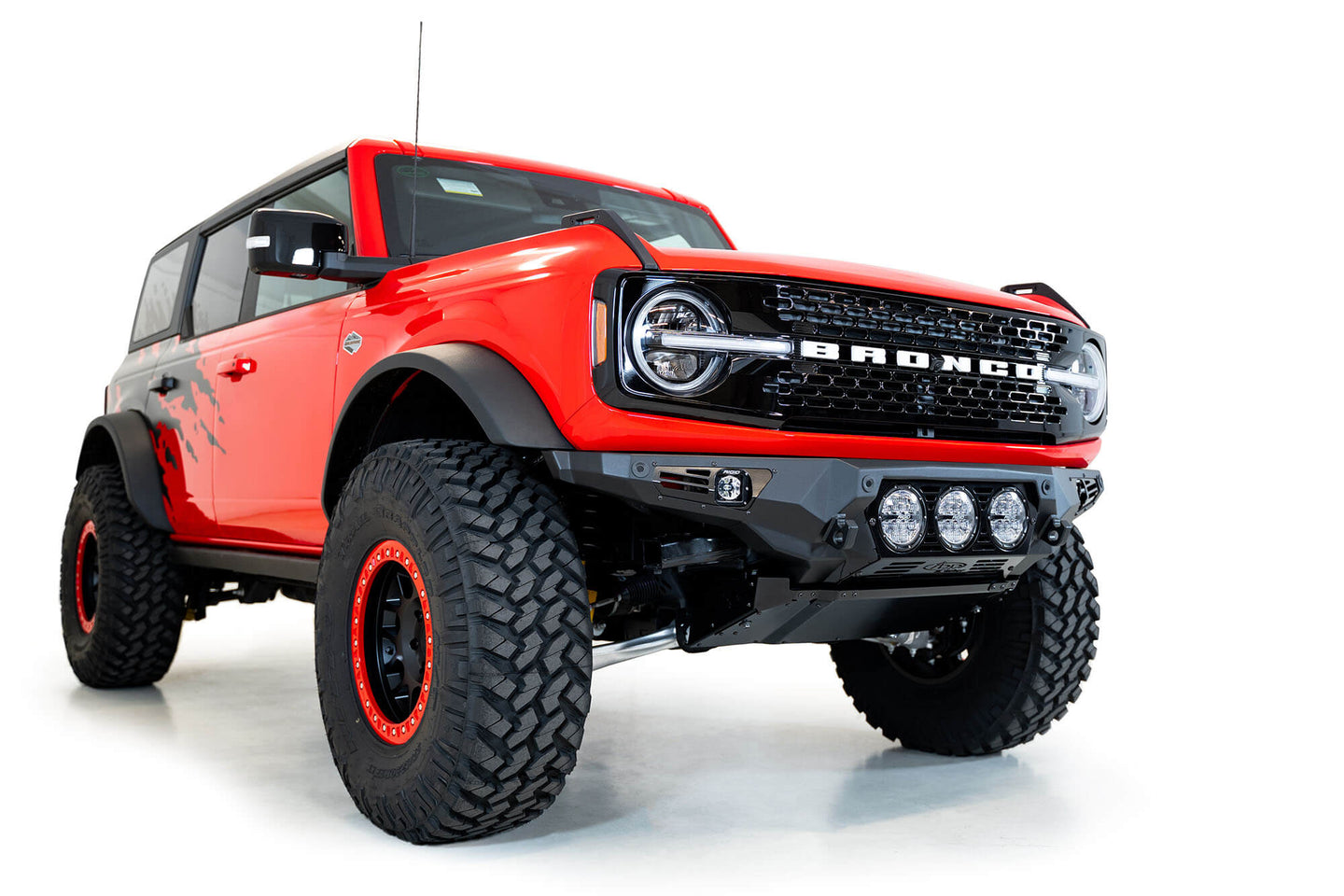 2021-2024 Bomber Bronco Front Bumper with Rigid Light Mounts