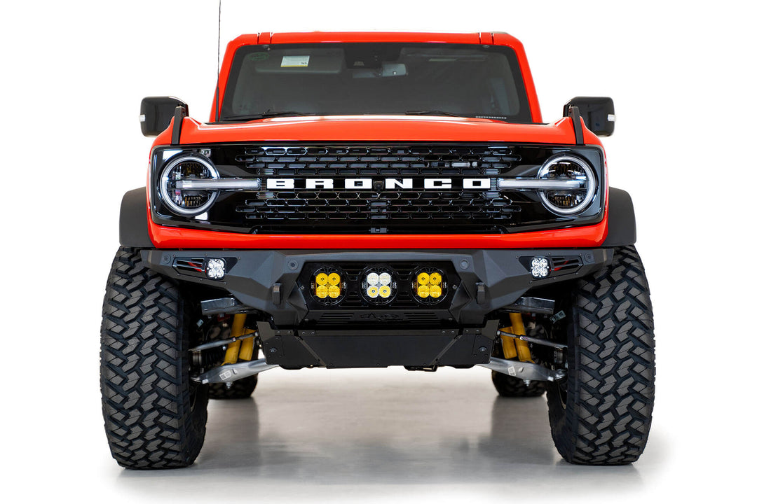 2021-2024 Bomber Bronco Front Bumper with Baja Light Mounts