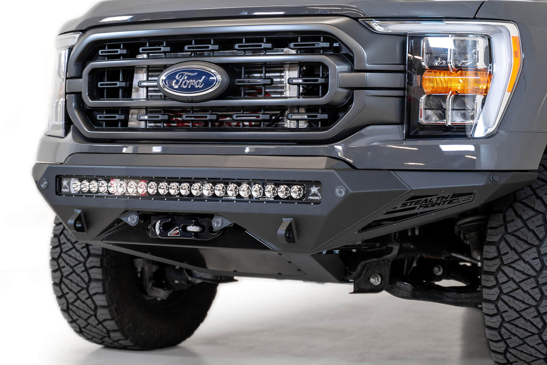 2021-2023 Ford F-150 Front Bumper with Winch | Stealth Fighter