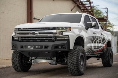 2019 - 2021 Chevy 1500 HoneyBadger Front Bumper - NO SENSORS