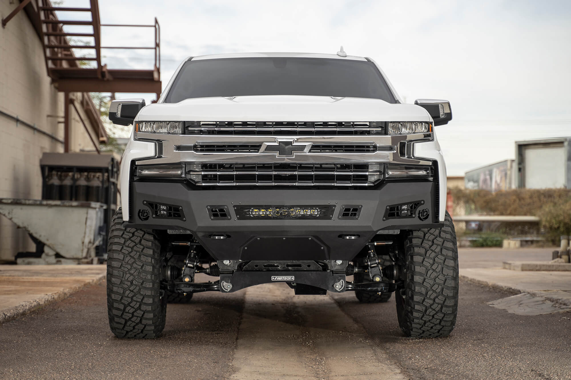 2019 - 2021 Chevy 1500 HoneyBadger Front Bumper - NO SENSORS