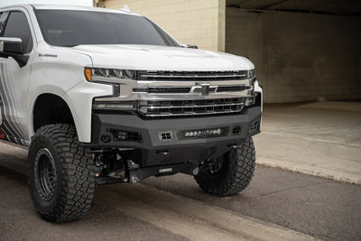 2019 - 2021 Chevy 1500 HoneyBadger Front Bumper - NO SENSORS