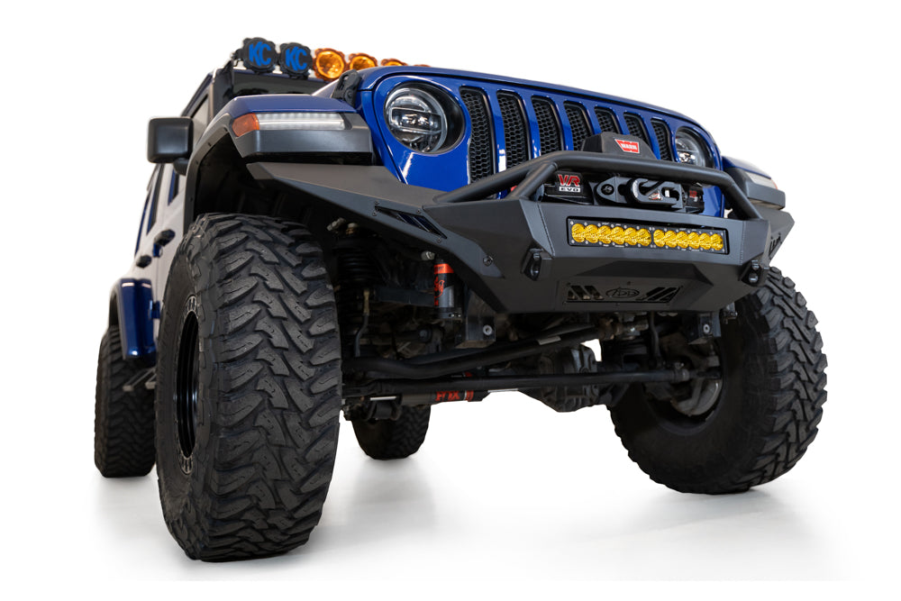 Wrangler JL & Gladiator JT Winch Front Bumper | Stealth Fighter