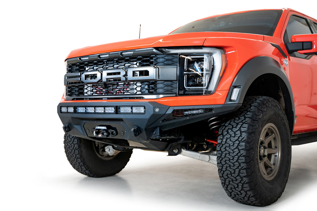 3rd Gen F-150 Raptor Winch Kit for Stealth Fighter Front Bumper