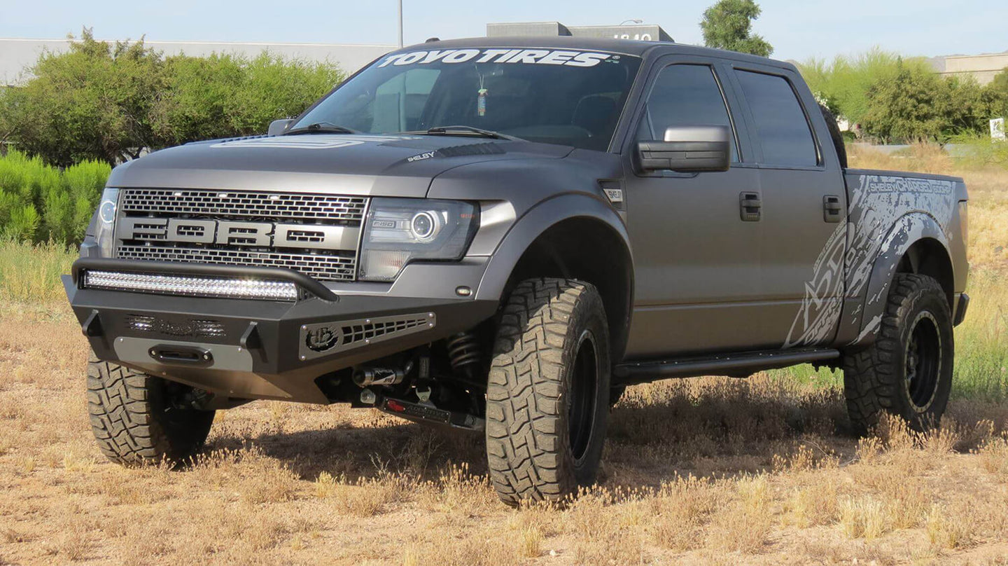 1st Gen Raptor Winch Front Bumper | HoneyBadger | ADD Offroad