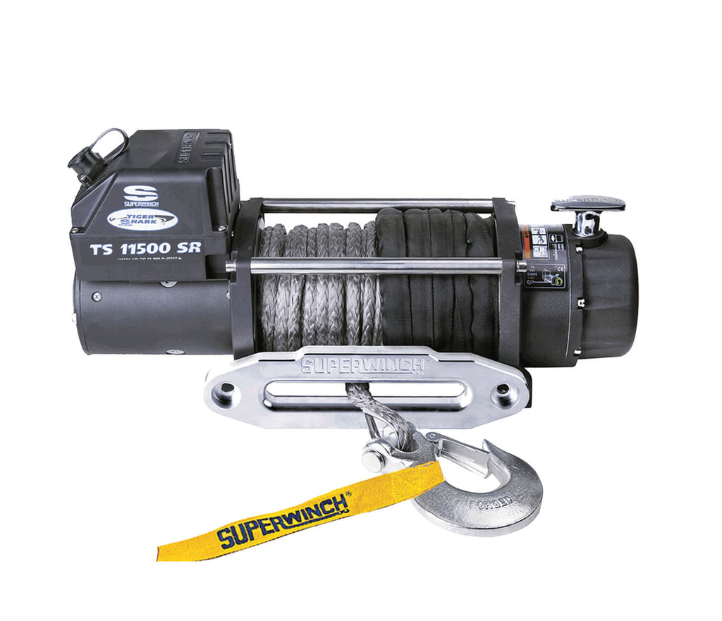 CABRESTANTE ELÉCTRICO SUPERWINCH TIGER SHARK 11500SR 12V (cable