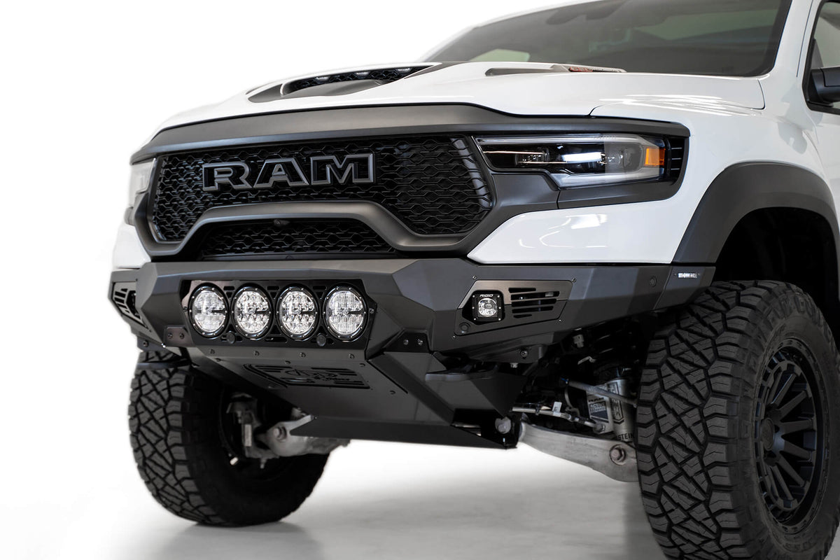 Ram TRX Front Bumper | Bomber Series | Rigid Lighting | ADD Offroad